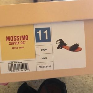 Mossimo Supply Co. Shoes - Black ankle tie Sandals- BRAND NEW! Mossimo Supply Co. Shoes - Black ankle tie Sandals- BRAND NEW!